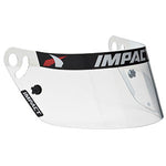 Impact Racing Vapor/Charger/Draft Shield, Anti-Fog, Clear