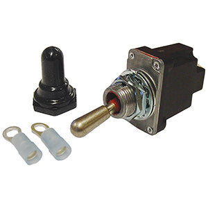 Quantum 360-1210MIL-SPEC Mil-Spec Standard On/Off Accessory Switch with Rubber Cover