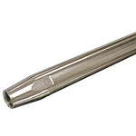 BSC 17.5" Length x 1.25" OD. Radius Rod, 5/8" RH & LH Tap, Polished Aluminum